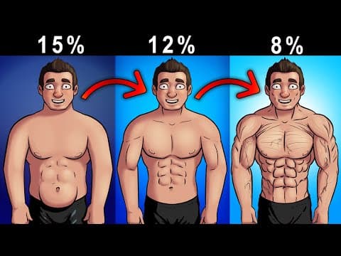 5 Steps to Get Under 8% Bodyfat (Science-Based) thumbnail