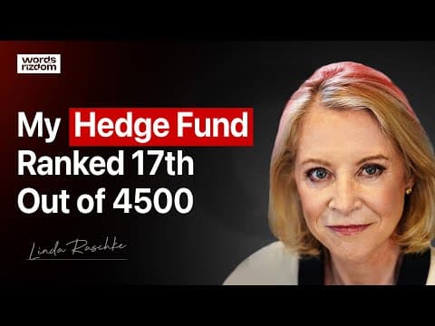 Linda Raschke - She MASTERED Trading | Top 20 World Trader & Market Wizard thumbnail
