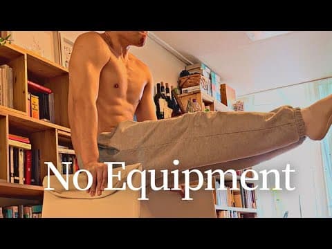 How I Built Muscle At Home (Without Weights) thumbnail