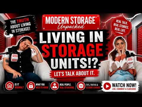 Living in Storage Units!? Let's Talk About It... | Modern Storage® Unpacked thumbnail