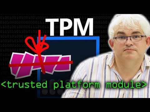 TPM (Trusted Platform Module) - Computerphile thumbnail