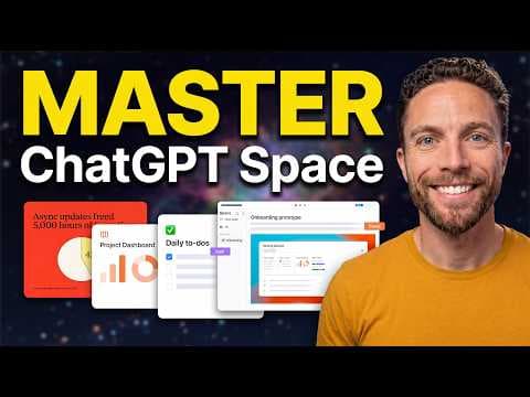 How to use ChatGPT Space and Pages for teamwork thumbnail