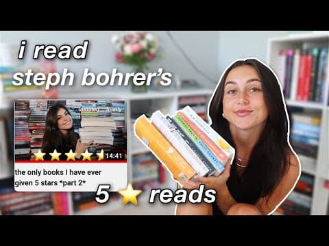 i read steph bohrer's 5 star reads *pt 2* | my thoughts & ratings thumbnail