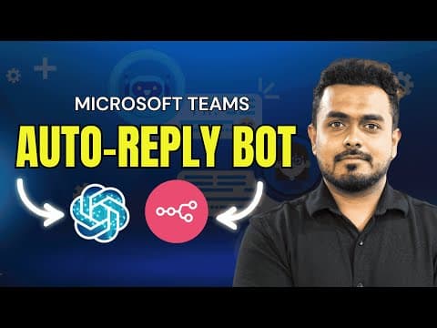 Microsoft Teams Auto Reply Chatbot using OpenAI & N8N  | Agentic AI Project | Euron thumbnail