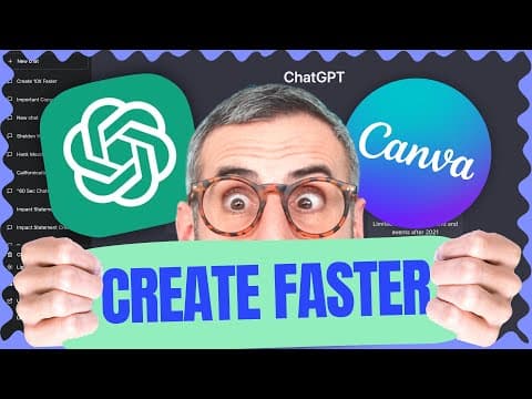 Bulk Create Content with ChatGPT & Canva thumbnail