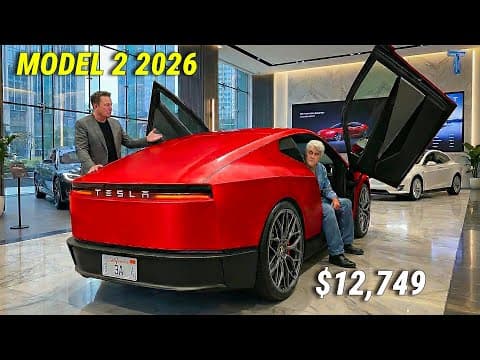 $12,749 Tesla Model 2 is Finally Here — And It Ends Car Bills Forever! MIX thumbnail