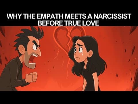 Why the Universe Sends the Empath a Narcissist Before the Right Person | Carl Jung Shadow thumbnail