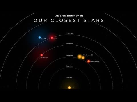 An Epic Journey To Our Closest Stars | Space Documentary 2025 thumbnail