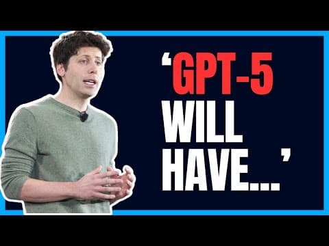 What Did Sam Altman Reveal About GPT-5 in His Axios Interview at Davos? thumbnail