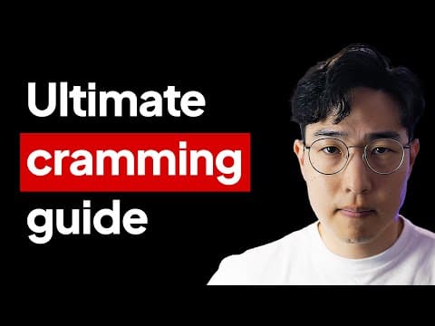 How to Study Effectively for an Exam in 3 Days thumbnail