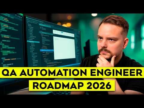 QA Automation Engineer Roadmap - 2025 | How to Become a QA Tester (Beginner Step-by-Step Guide) thumbnail