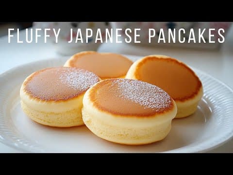Turn 2 Eggs Into Fluffy Japanese Soufflé Pancakes! thumbnail