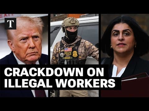 UK Home Office 'Echoes' Trump’s ICE Raids In Immigration Crackdown thumbnail