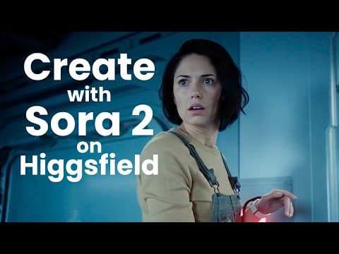 How to use Sora 2 in Higgsfield for Cinematic AI Movies thumbnail