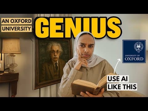 Oxford Researchers Reveal How to Use AI To Learn Like A Genius | Shocking Guidelines thumbnail