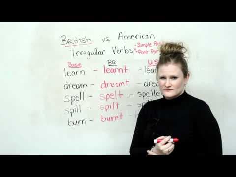 BURNED or BURNT? Irregular Verbs in American & British English thumbnail