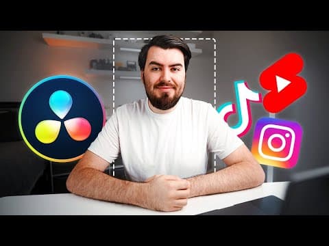 How to Edit Shorts and Reels in DaVinci Resolve thumbnail