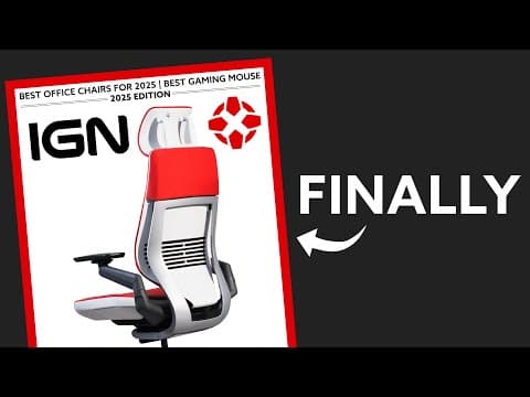 IGN's Best Office Chair List Might ACTUALLY Be Legit... thumbnail