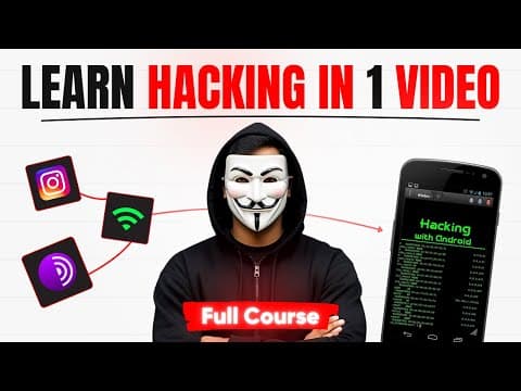 Ethical Hacking Full Course: Beginner to Pro in 10 Hours thumbnail