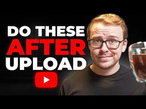 What to Do After Uploading a YouTube Video? thumbnail
