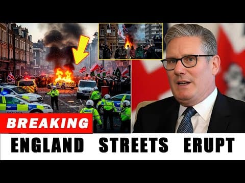 1 MINUTE AGO : Anti-Racism Unrest ERUPTS Across 11 Cities — Police Capacity BREAKS | News UK thumbnail