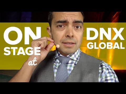 On Stage at DNX Global - My Final Day in Lisbon thumbnail