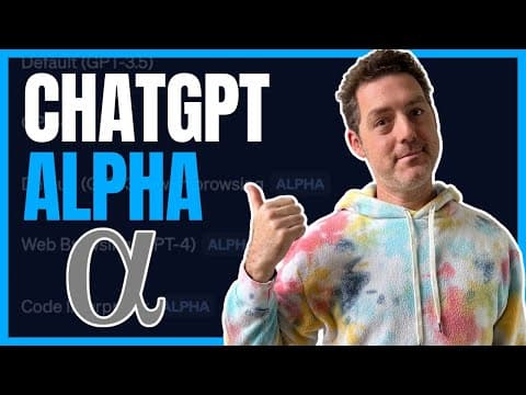 How Do ChatGPT Plugins, Browsing, and Code Work? thumbnail