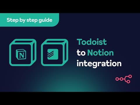 Todoist and Notion integration: Automated workflow (+ Free Template) thumbnail