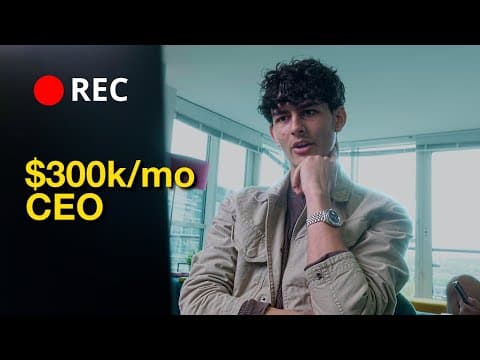 17 yrs old, 290k/month revenue, LIVE sales call thumbnail