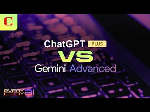 ChatGPT Plus vs. Gemini Advanced: Comparing AI Answers From Both thumbnail