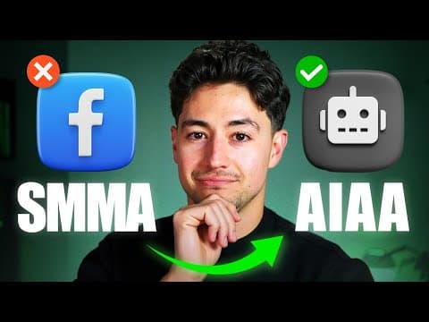 Why AI Agencies Are The New SMMA (Crazy Opportunity) thumbnail
