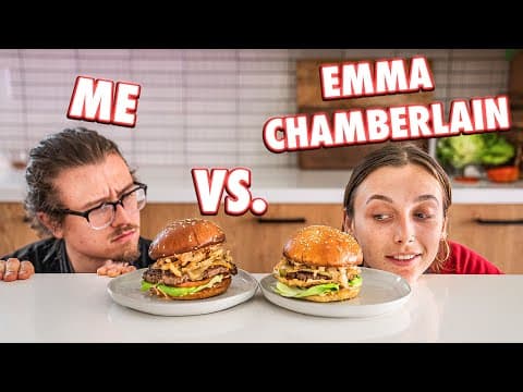 Cooking Challenge Against Emma Chamberlain thumbnail