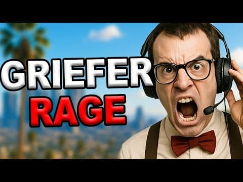 Ragebaiting Scammers & Griefers in GTA RP thumbnail