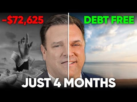 How To Be DEBT FREE In 4 Months (Get Out of DEBT) thumbnail