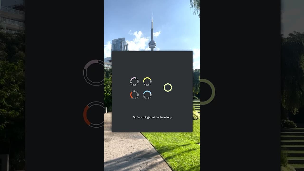 YouTube video player
