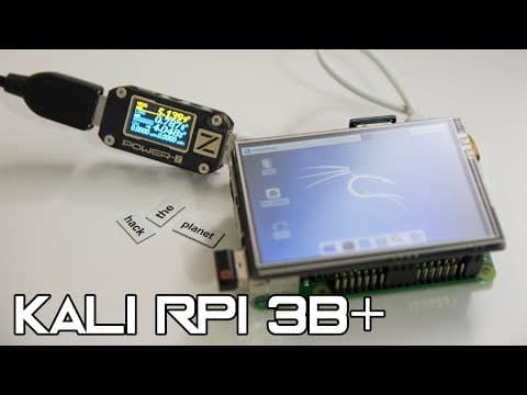 How to Install Kali Linux on Raspberry Pi 3B+ for Monitoring thumbnail
