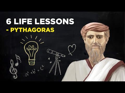 6 Life Lessons From Pythagoras (Pythagoreanism) thumbnail