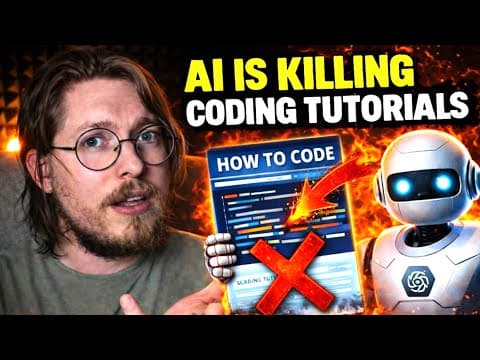 AI Is Replacing “How to Code” Tutorials Faster Than We Expected thumbnail