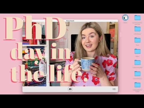 A Day in the Life of a PhD Student thumbnail