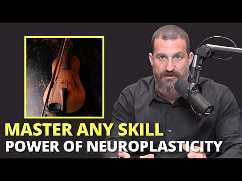 How To Learn Anything Fast | Dr. Andrew Huberman thumbnail