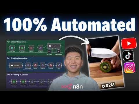 This AI System Posts Viral ASMR Shorts Hourly (free template) thumbnail