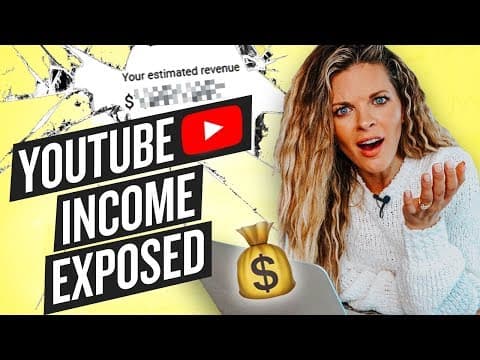 HOW MUCH YOUTUBE PAYS ME EVERY MONTH thumbnail