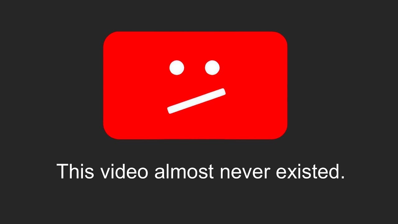 YouTube video player