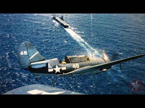 WWII IN COLOR: Inside The Pacific Air War & Carriers Operations [Restored Footage] thumbnail