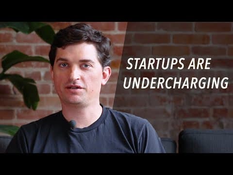 Why Do Most Startups Undercharge for Their Products? thumbnail
