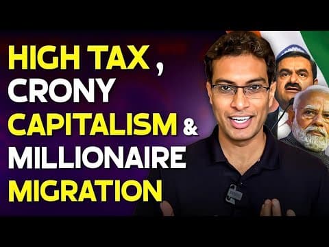 Why RICH people will leave India .....(you should too?) [8 Wealth Trends that will define India] thumbnail