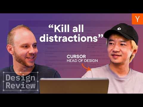 Cursor Head of Design Roasts Startup Websites thumbnail