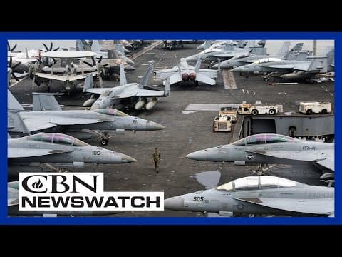 US Strike Coming? Trump Calls for End of Iranian Regime | CBN NewsWatch - January 19, 2026 thumbnail