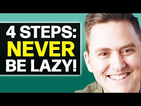 The 4 Steps To NEVER BE LAZY Again! | Rangan Chatterjee thumbnail