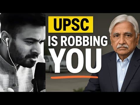 UPSC Will DESTROY YOU : Do NOT Make UPSC a 5 Year Plan - UPSC PLAN B, Lateral Entry @BoseFellowship thumbnail